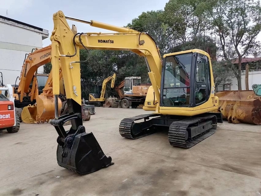 Χρησιμοποιημένος εξορυκτής Komatsu PC70 PC60 PC35MR PC55MR PC56 Mini Digger Crawler Καλή κατάσταση