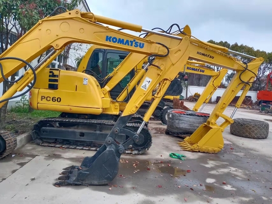 Καλή κατάσταση 6TON Μίνι σκάφτης Excavator Komatsu PC60 PC35MR PC55MR PC56 PC30