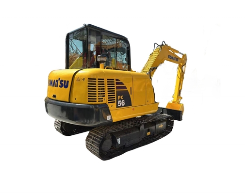 Χρησιμοποιούμενος εξορυκτής Komatsu PC56 PC60 PC35MR PC55MR Crawler Mini Digger σε καλή κατάσταση