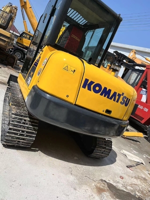 Χρησιμοποιούμενος εξορυκτής Komatsu PC56 PC60 PC35MR PC55MR Crawler Mini Digger σε καλή κατάσταση