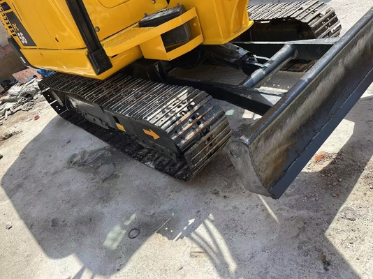 Χρησιμοποιούμενος εξορυκτής Komatsu PC56 PC60 PC35MR PC55MR Crawler Mini Digger σε καλή κατάσταση