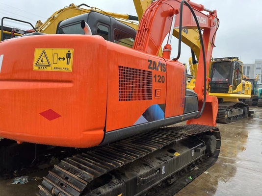 Αρχική Ιαπωνία Χρησιμοποιείται η Hitachi 6T Mini Digger zx120 Crawler Mini Excavator με EPA Motor