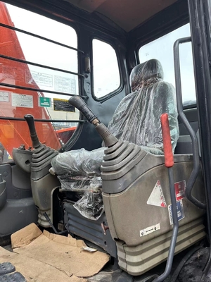 Αρχική Ιαπωνία Χρησιμοποιείται η Hitachi 6T Mini Digger zx120 Crawler Mini Excavator με EPA Motor