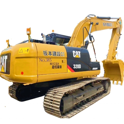 23000 κιλά Χρησιμοποιημένη σκάψιμο Caterpillar 320D στην αρχική μπογιά από την Ιαπωνία