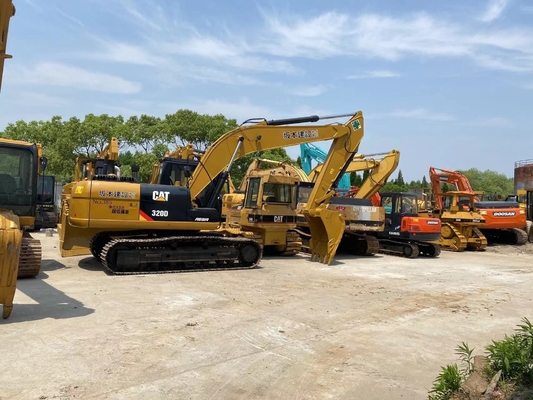 23000 κιλά Χρησιμοποιημένη σκάψιμο Caterpillar 320D στην αρχική μπογιά από την Ιαπωνία