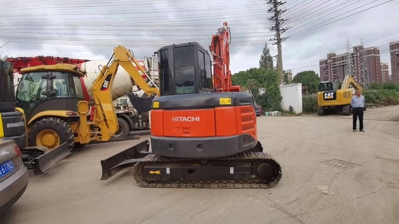 Έξυπνο σχεδιασμό Hitachi ZX65U Υδραυλικό Backhoe Χρησιμοποιούμενο Εκσκαφέα 0,8 Τόνους Ενεργειακό βάρος