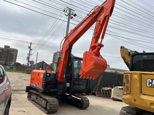 7T Mini Digger Hitachi zx70 Crawler Mini Excavator με κινητήρα EPA Χρησιμοποιείται αρχική Ιαπωνία