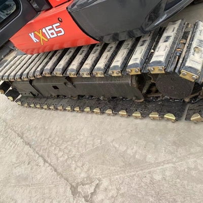 Χαμηλές ώρες εργασίας 6ton KUBOTA KX165-5 εκσκαφέας πρωτότυπο της Ιαπωνίας υδραυλική μίνι εκσκαφέας