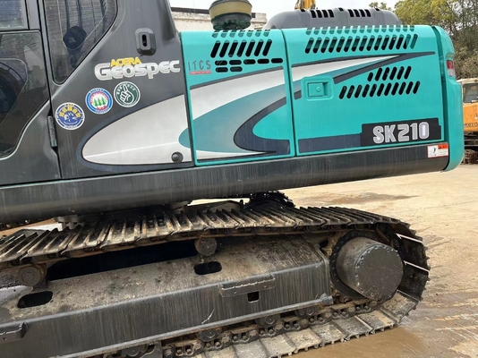 Χρησιμοποιούμενος σκάφτης Kobelco SK210LC με αρχική μπογιά και υδραυλική αντλία Liyuan από την Ιαπωνία
