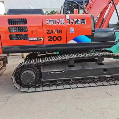 Χρησιμοποιούμενη εκσκαφέας Hitachi ZX200-3G Crawler με ισχύ 112kW και 0-2000 ώρες εργασίας