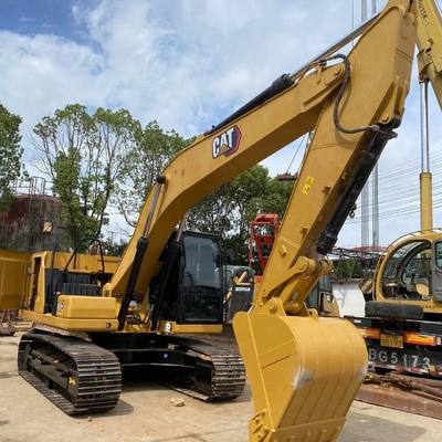 Κίτρινη μηχανή σκάφους CAT 320GC με καλή κατάσταση και υδραυλικό κύλινδρο Liyuan