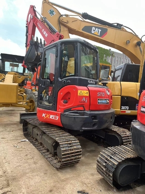 Καλή κατάσταση Kubota KX163-5 μεταχειρισμένη εκσκαφέας με λειτουργικό βάρος 3 τόνων
