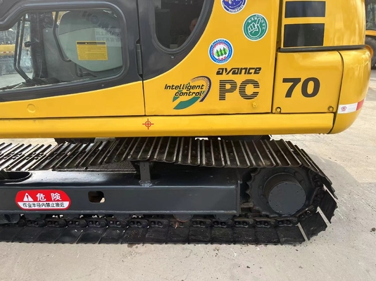 Κομτσού PC70 μεταχειρισμένη εκσκαφέας με μηχανή Ιαπωνίας σε καλή κατάσταση