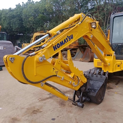 Ανοικτό μεταχειρισμένο PC55 Excavator Digger Original Color Well Condition Ιαπωνία