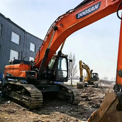 Χρησιμοποιούμενος εξορυκτής Doosan DX500LC με κινητήρα Doosan Χρησιμοποιούμενος υδραυλικός εξορυκτής Crawler