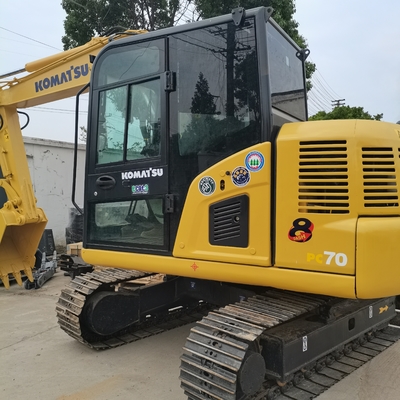 Εξαιρετική κατάσταση μεταχειρισμένη Komatsu PC70 Excavator 7TON Crawler Excavator σε προσιτή τιμή