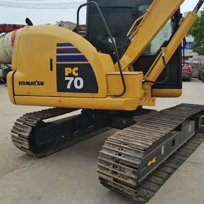 Εξαιρετική κατάσταση μεταχειρισμένη Komatsu PC70 Excavator 7TON Crawler Excavator σε προσιτή τιμή
