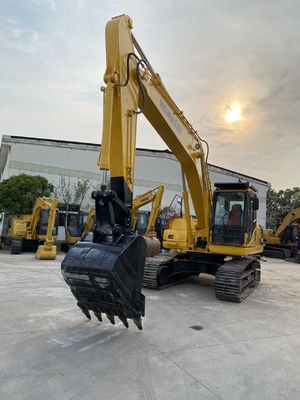 Αρχική KOMATSU PC200-8 μεταχειρισμένη εκσκαφέας 20 τόνων με χαμηλό ωράριο εργασίας