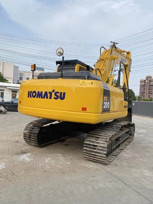 Αρχική KOMATSU PC200-8 μεταχειρισμένη εκσκαφέας 20 τόνων με χαμηλό ωράριο εργασίας