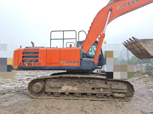 Χρησιμοποιούμενος εξορυκτής ανασκαφής Hitachi ZX350G Crawler με αρχική μπογιά και χαμηλές ώρες εργασίας 0-2000