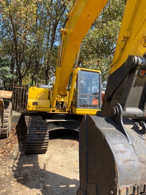 Έτος 2021 Χρησιμοποιούμενος εξορυκτής Komatsu PC200 εξορυκτής 20TON Crawler με πρωτότυπη μπογιά