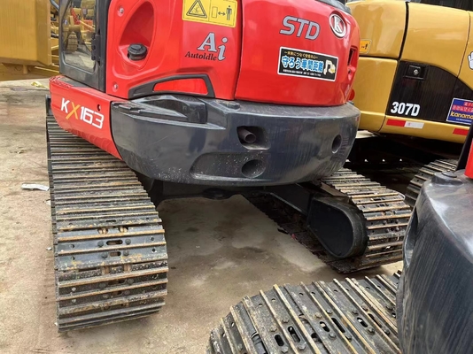 Χρησιμοποιούμενος εξορυκτής Kubota KX163-5 με υδραυλικό κύλινδρο Liyuan και χαμηλές ώρες εργασίας