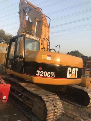 Η Caterpillar χρησιμοποιεί εκσκαφείς 320CU με χωρητικότητα κουβάς 0,8m3 και χαμηλές ώρες εργασίας