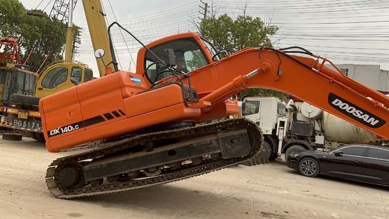 0.51M3 χωρητικότητα κουβάς Χρησιμοποιείται Doosan 140LC Excavator με χαμηλή εργάσιμη ώρα στη Σαγκάη
