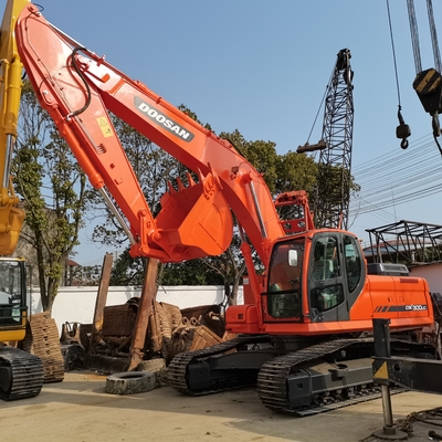 Χρησιμοποιούμενος σκάφτης DOOSAN DX300LC Μεγάλη υδραυλική μηχανή σάρωσης βάρος 29300 KG