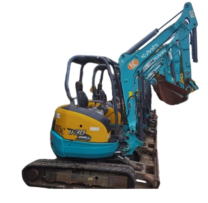 Χρησιμοποιούμενος εξορυκτής Kubota U30 Crawler Original Hydraulic Digger σε καλή κατάσταση
