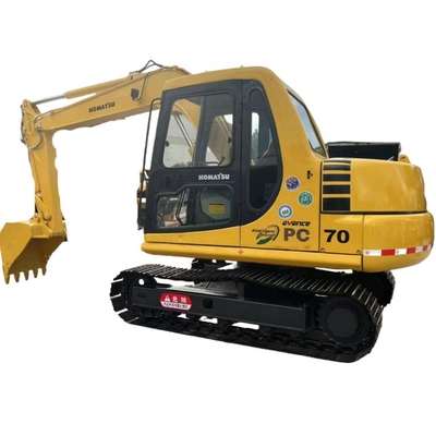 Χρησιμοποιούμενη εκσκαφέας PC70 Komatsu σε εξαιρετική κατάσταση με χωρητικότητα 0.38m3