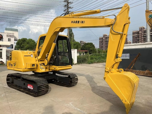Χρησιμοποιούμενη εκσκαφέας PC70 Komatsu σε εξαιρετική κατάσταση με χωρητικότητα 0.38m3