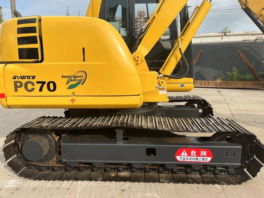 Χρησιμοποιούμενη εκσκαφέας PC70 Komatsu σε εξαιρετική κατάσταση με χωρητικότητα 0.38m3