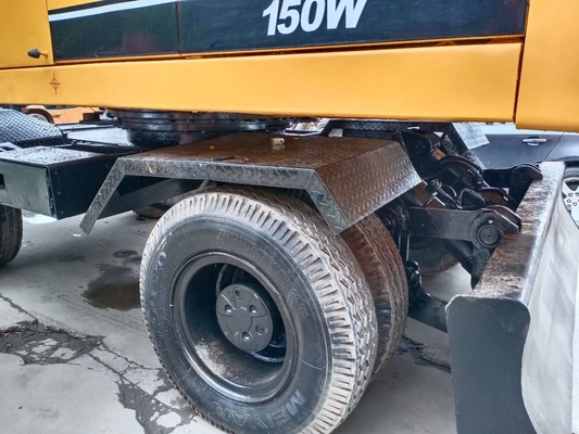 150W Χρησιμοποιούμενο Hyundai Excavator καλά συντηρημένο μεταχειρισμένο 15 τόνων βαρύ εξοπλισμό