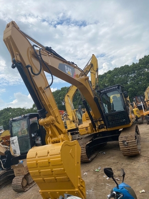 18000 KG Χρησιμοποιούμενη εκσκαφέας Cat 318d με καλή κατάσταση και πρωτότυπο ιαπωνικό κινητήρα