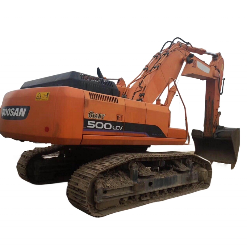 Μετακινούμενος τύπος Excavator Crawler Doosan 500-7 Καλή κατάσταση αρχικό μεταχειρισμένο Excavator