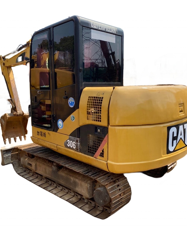 CAT 306 Μίνι εξορυκτής με υδραυλική αντλία Liyuan 0-2000 ώρες εργασίας Ιαπωνία