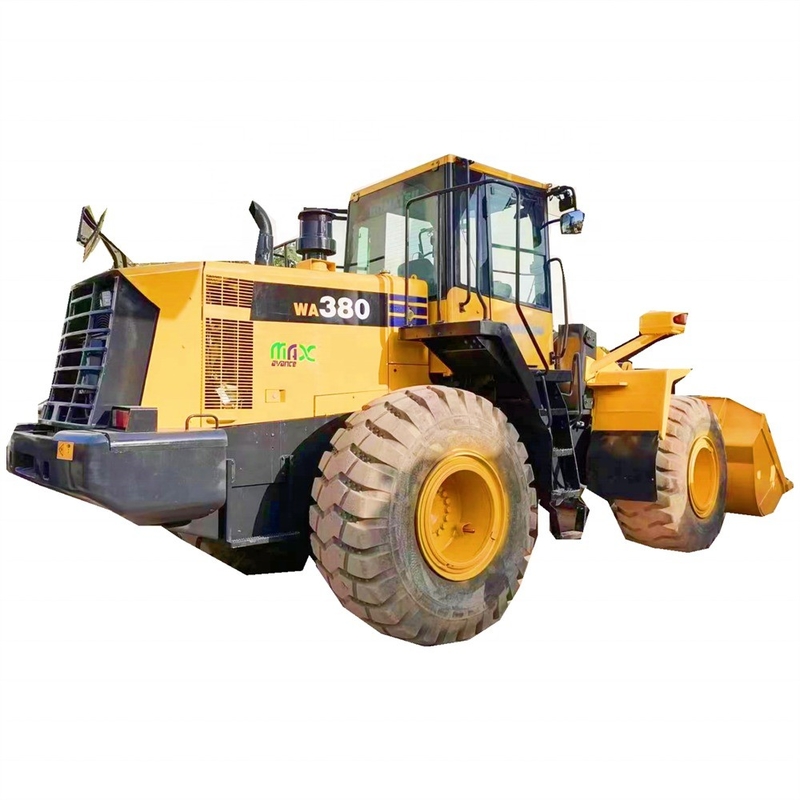 KOMATSU WA380 τροχοφόρος φορτωτής με ανώτερη απόδοση