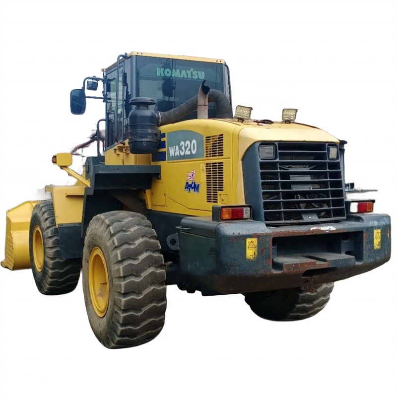 Χρησιμοποιημένος φορτιστής Komatsu WA320-5 με χαμηλές ώρες εργασίας 0-2000 σε εξαιρετική κατάσταση