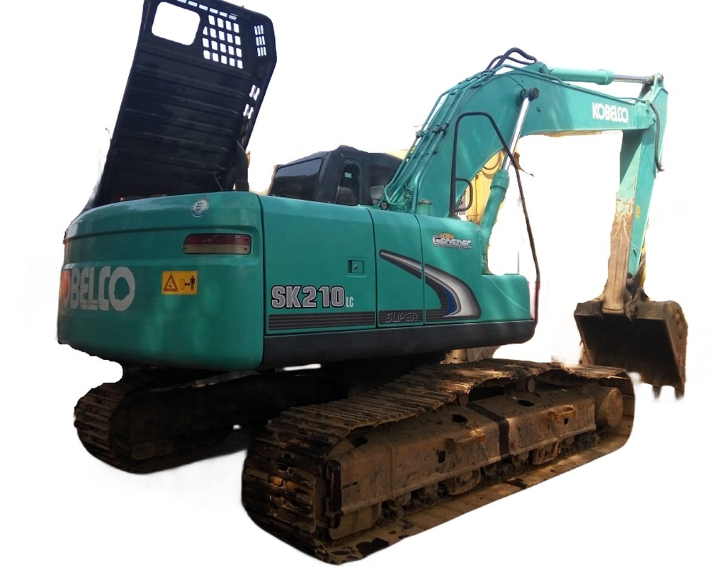 Χρησιμοποιούμενος εξορυκτής Kobelco SK210LC Ιαπωνία Αρχικός ελκυστήρας με χαμηλή κατανάλωση καυσίμου