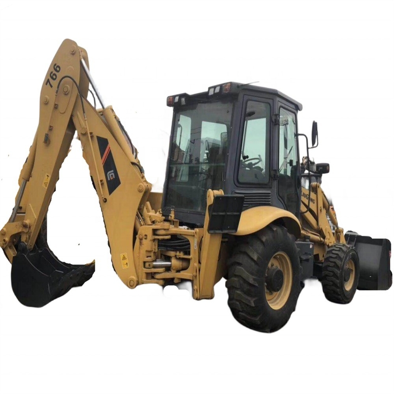 Κατασκευασμένο Χρησιμοποιημένο Liugong 766 Front Loader με Sumitomo Hydraulic Pump 5 Ton Wheel Loader