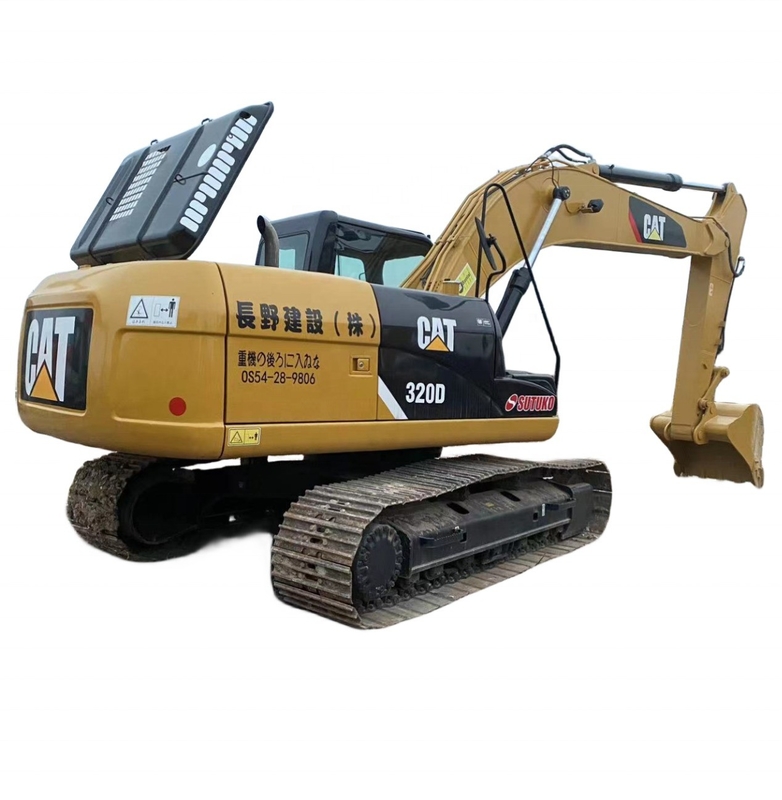 Χρησιμοποιούμενος εκσκαφέας 20 τόνων CAT 320D με κινητήρα EPA και αρχική μπογιά GDI Caterpillar 320D