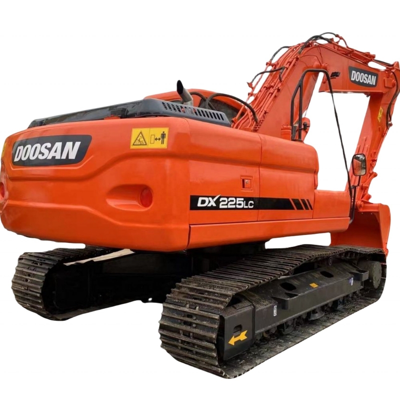 Χρησιμοποιούμενη εκσκαφέας για τρακτέρ Doosan DX225LC με υψηλή λειτουργική απόδοση και από την Ιαπωνία