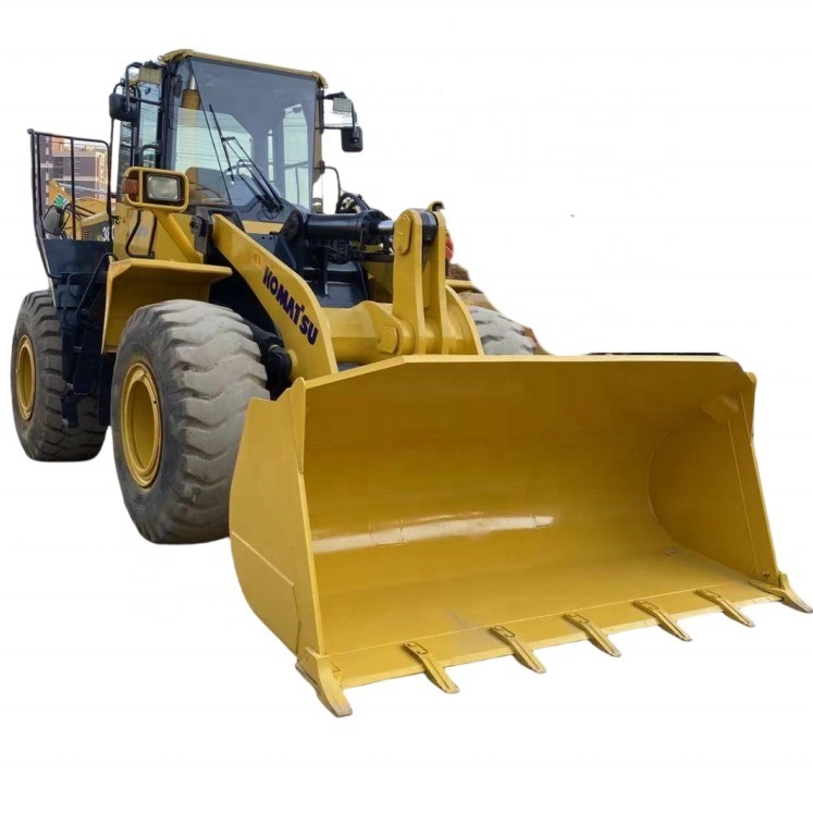 Αρχική βαφή Komatsu WA330 30ton μεταχειρισμένο φορτιστή τροχών με αρχική μηχανή και Ιαπωνία
