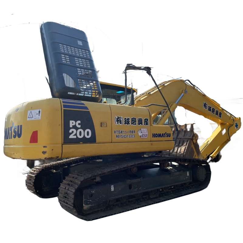Κάντε την Komatsu χρησιμοποιημένη σκάφτρα Ιαπωνία Αρχική pc200 σκάφτης για καταστήματα υλικών κατασκευής