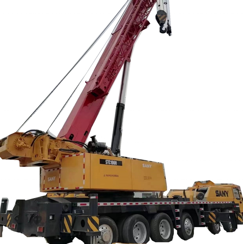 100 τόνων SANY STC1000 γερανό με αρχική μπογιά και κινητήρα EPA σε καλή κατάσταση