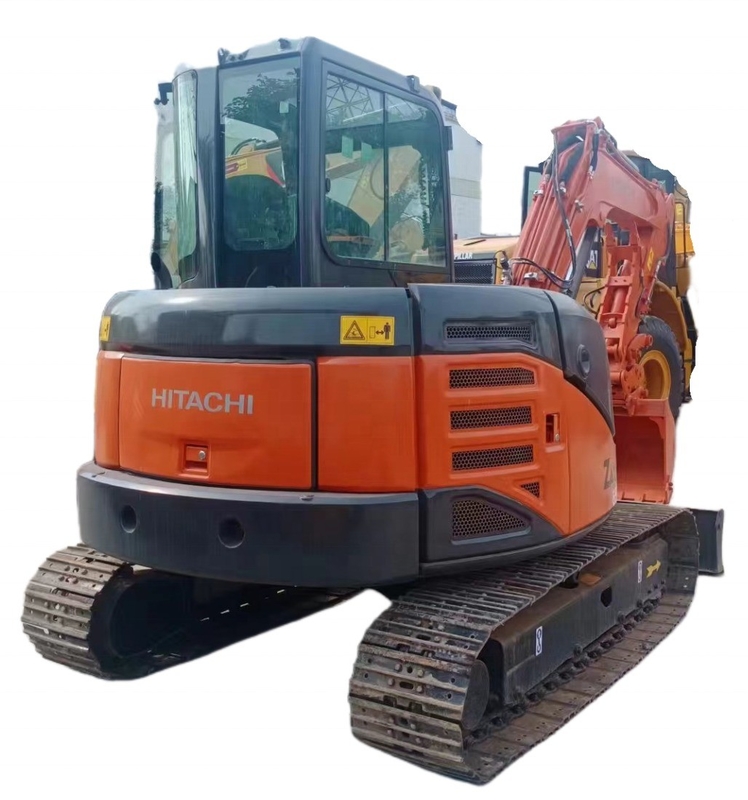 6500 KG Hitachi zx75us Χρησιμοποιούμενη Αρχική Ιαπωνία Mini Digger Crawler Excavator με EPA Motor