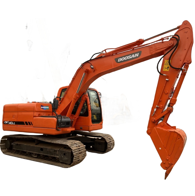 20kW Χρησιμοποιούμενος Doosan 15ton Excavator DX140LC στην Ιαπωνία Αρχικός Χρησιμοποιούμενος Excavator Digger Doosan