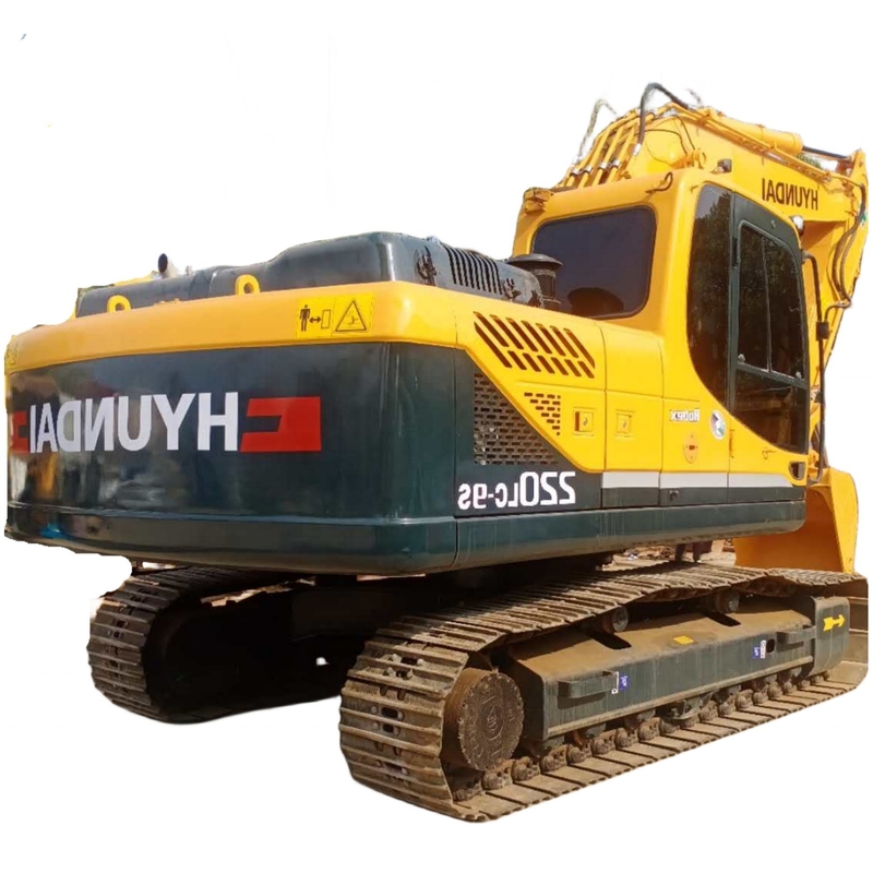 Χρησιμοποιούμενος Digger Hyundai 220LC-9S Εκσκαφέας 20 Τόνων με χωρητικότητα κουβάς 0,3m3 στην Κορέα