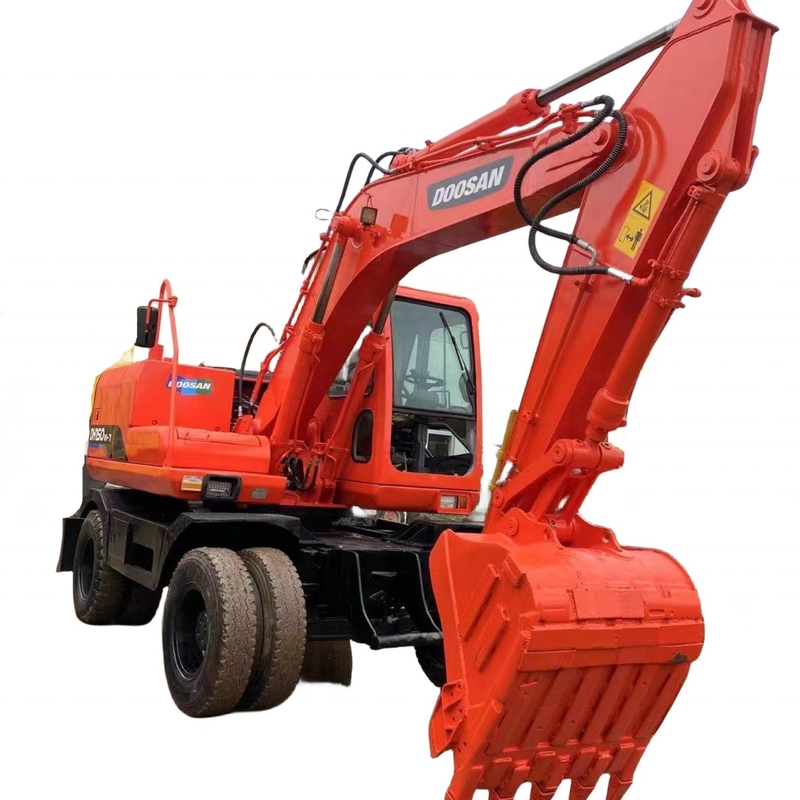 Ιαπωνία Doosan DH150W-7 Excaver με αρχική μπογιά και χωρητικότητα κουβάς 0,1m3 στην Ιαπωνία